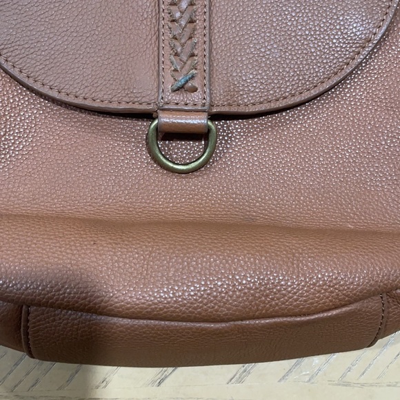 Lucky Brand Ali Flap Crossbody Leather Bag - Picture 4 of 11